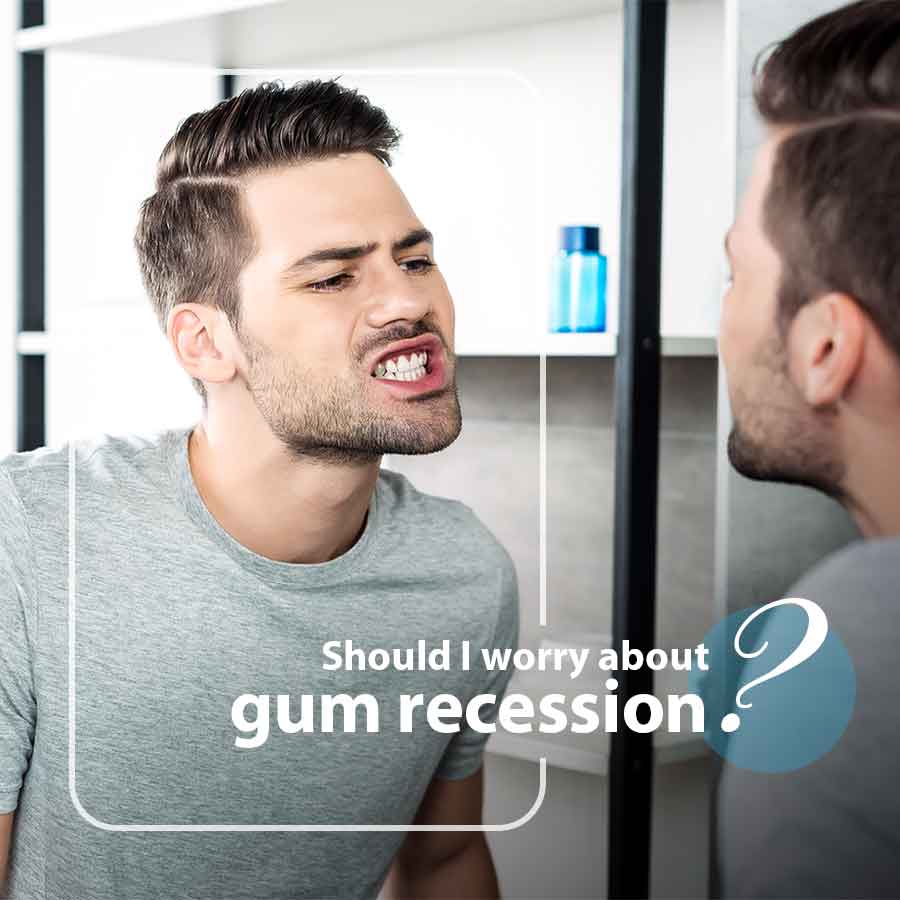 Gum recession treatment