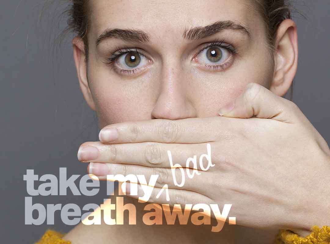 What causes bad breath and how can it be avoided?