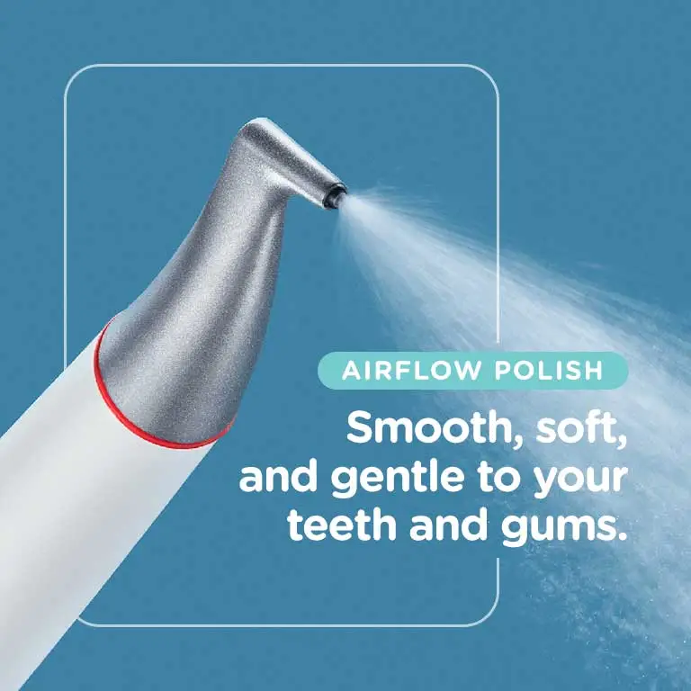 Delux Diamond Clean - Restore Your Teeth's Natural Sparkle - Dental Studio 3 airflow polish
